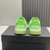 sy_no_9CB5BEE8ABA61F8C589116BE176AAFC3_8 Chanel Vibrant Green Leather Low-Top Sneaker with Tonal CC Logo and Matching Sole