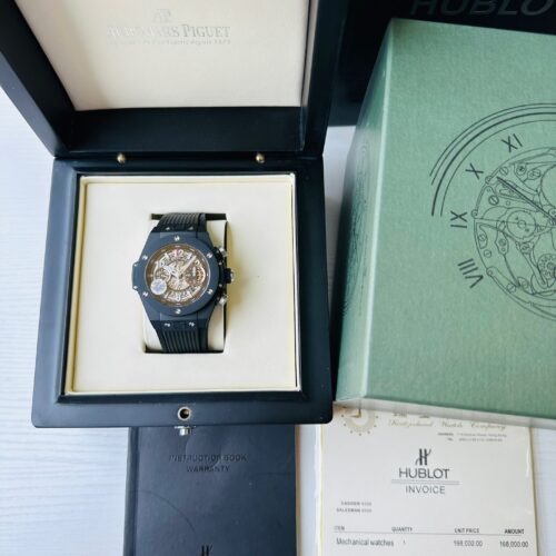 HUBLOT BIG BANG automatic mechanical movement European Champions League date display timing men's watch Swiss watch 42mm