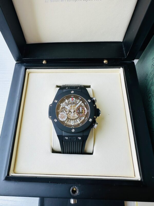 HUBLOT BIG BANG automatic mechanical movement European Champions League date display timing men's watch Swiss watch 42mm
