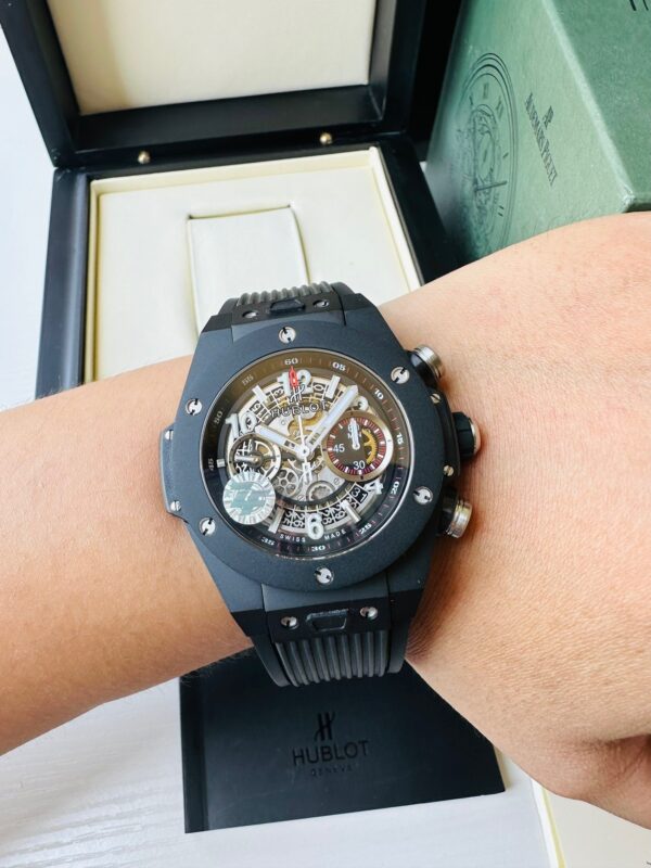 HUBLOT BIG BANG automatic mechanical movement European Champions League date display timing men's watch Swiss watch 42mm