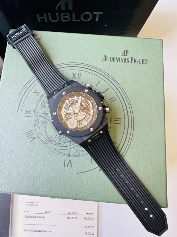 HUBLOT BIG BANG automatic mechanical movement European Champions League date display timing men's watch Swiss watch 42mm