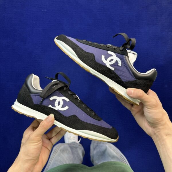 sy_no_9F1A85EFA441EA0D41F3E5A701AC5E70_1 Chanel Purple-Black Big CC Retro Trainer Purple-Black-BigCC-Sneaker