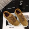 sy_no_9F28623E93910D782294822FB4F4EC2F_1 Chanel Brown Suede Low-Top Sneaker with Platform Sole and CC Logo