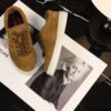 sy_no_9F28623E93910D782294822FB4F4EC2F_7 Chanel Brown Suede Low-Top Sneaker with Platform Sole and CC Logo