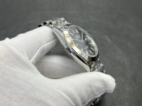 Rolex Smooth Circle Logbook Series Automatic Mechanical Movement Black Dial Oyster Steel Case