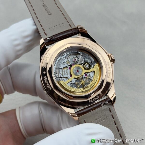sy_no_9F920485F7732BA42F3B0BD44B678C22_7 Vacheron Constantin Wulu Type Series FIFTYSIX Automatic Mechanical Movement Brown Dial Leather Strap