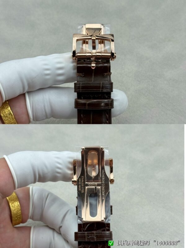 sy_no_9F920485F7732BA42F3B0BD44B678C22_8 Vacheron Constantin Wulu Type Series FIFTYSIX Automatic Mechanical Movement Brown Dial Leather Strap