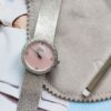 DIOR watch quartz movement stainless steel strap 25mm mother of pearl dial women's watch 30 meter waterproof