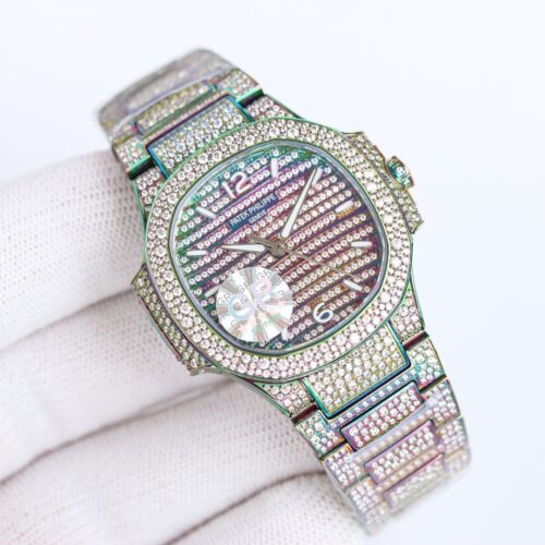 Patek Philippe AQUANAUT series automatic mechanical movement 30 meter waterproof women's watch Swiss watch
