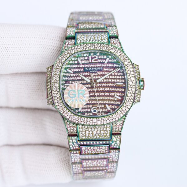 Patek Philippe AQUANAUT series automatic mechanical movement 30 meter waterproof women's watch Swiss watch