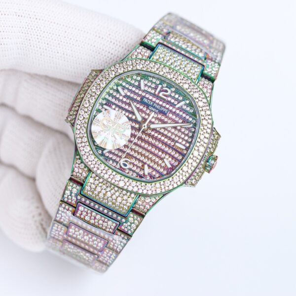 Patek Philippe AQUANAUT series automatic mechanical movement 30 meter waterproof women's watch Swiss watch