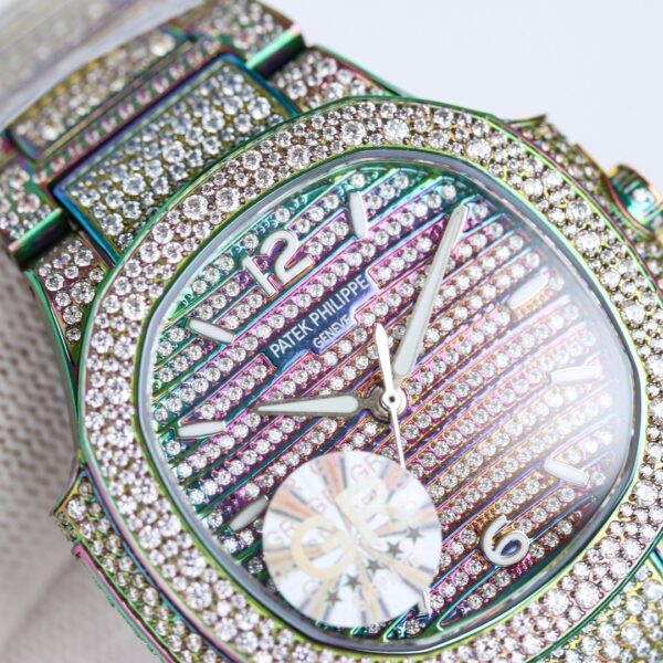 Patek Philippe AQUANAUT series automatic mechanical movement 30 meter waterproof women's watch Swiss watch