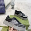 sy_no_A119ABDBCA7C6A849E10DE03CE761F36_5 Gucci MAC8 GG Canvas Sneaker in Black & Grey