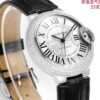 sy_no_A128338E878EA38122021ACE9F13B20A_3 Cartier Ballon Bleu leather strap couple mechanical watch men's and women's watches