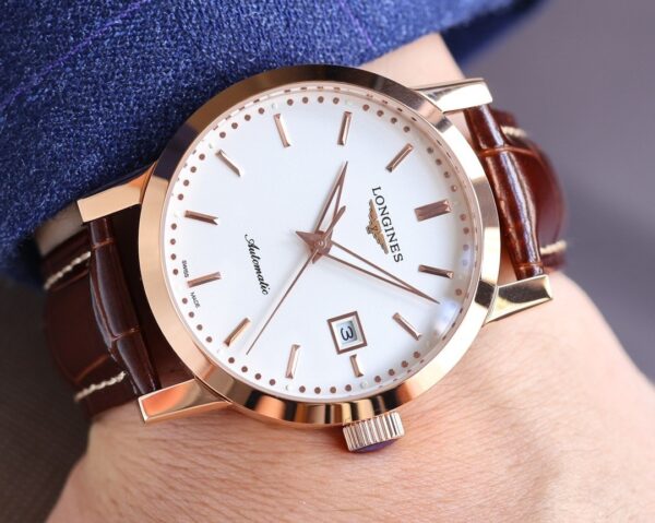 LONGINES Longines Classic Reproduction Series Automatic Mechanical Movement 30 Meter Waterproof Men's Swiss Watch