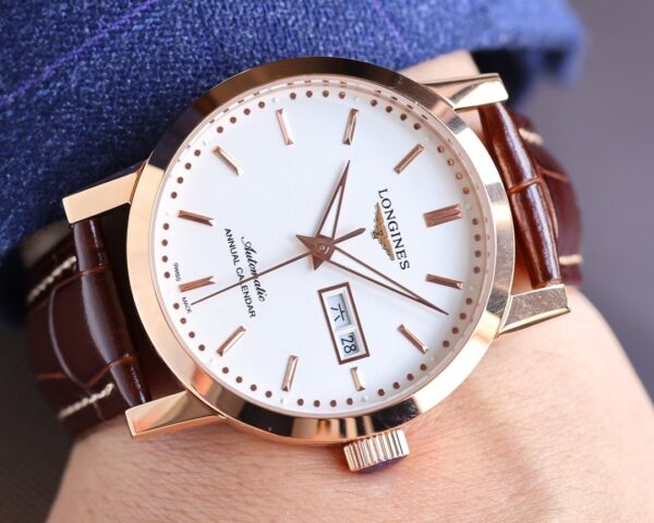 LONGINES Longines Classic Reproduction Series Automatic Mechanical Movement 30 Meter Waterproof Men's Swiss Watch