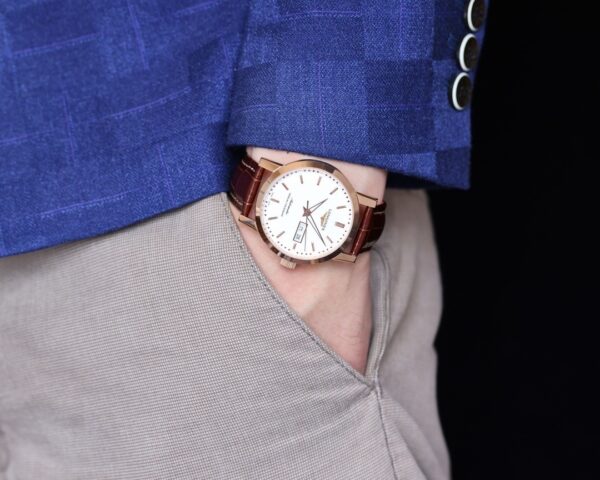 LONGINES Longines Classic Reproduction Series Automatic Mechanical Movement 30 Meter Waterproof Men's Swiss Watch