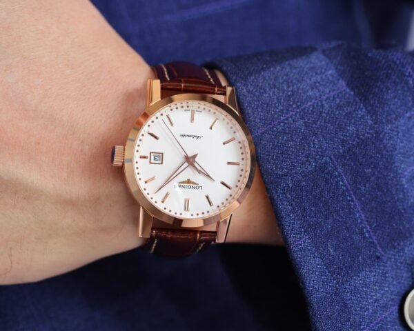 LONGINES Longines Classic Reproduction Series Automatic Mechanical Movement 30 Meter Waterproof Men's Swiss Watch