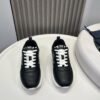 sy_no_A1914938467E8FC966102FFA6EE17F75_1 Dior Black Leather Oblique Patchwork Low Sneaker