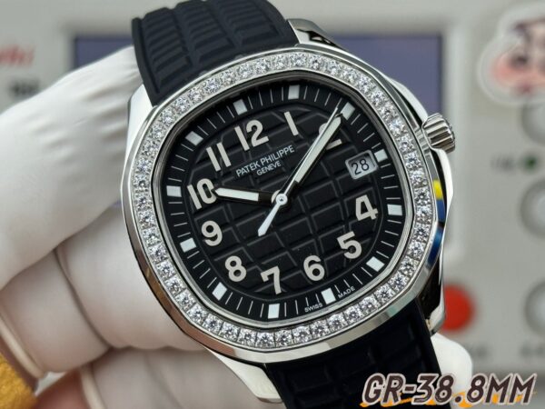 Patek Philippe AQUANAUT series automatic mechanical movement with diamond inlaid women's watch and Swiss watch