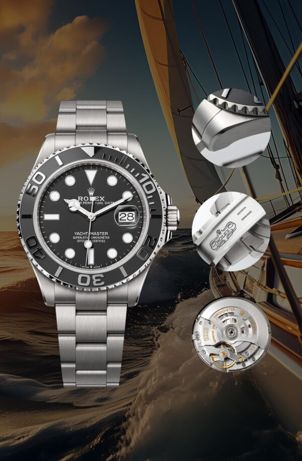 sy_no_A29F67BB00E752D77A559C4DB5227590_2 ROLEX yacht luxury model automatic mechanical movement date display men's watch Swiss watch 37mm