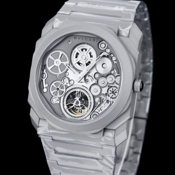 sy_no_A2CE6121DEB3350878C12A67121E2818_4 BVLGARI automatic mechanical movement, carbon fiber strap, hollowed out dial, unisex, 10 meter waterproof