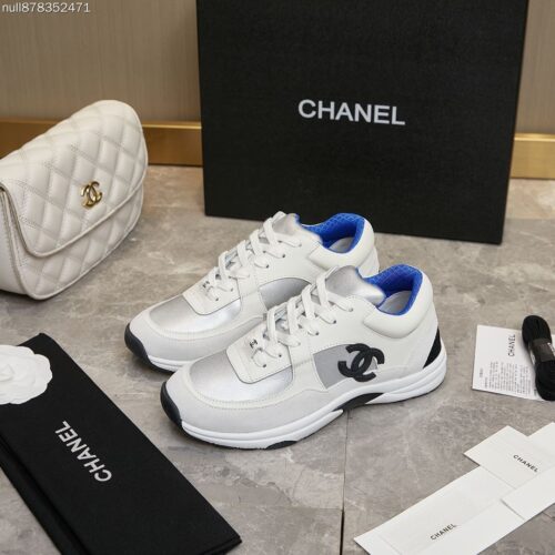 sy_no_A3C1ED289BDA4A556928477F25112B68_0 Chanel White-Silver Platform Trainer White-Silver-Sneaker