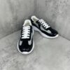 Prada America's Cup Light Grey Patent Mesh Sneaker