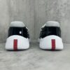 Prada America's Cup Light Grey Patent Mesh Sneaker