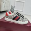 sy_no_A452867891CEFA573E8425B6CD338327_0 Gucci Screener GG Supreme Canvas Sneaker with Blue/Red Web Stripe