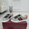 sy_no_A452867891CEFA573E8425B6CD338327_5 Gucci Screener GG Supreme Canvas Sneaker with Blue/Red Web Stripe