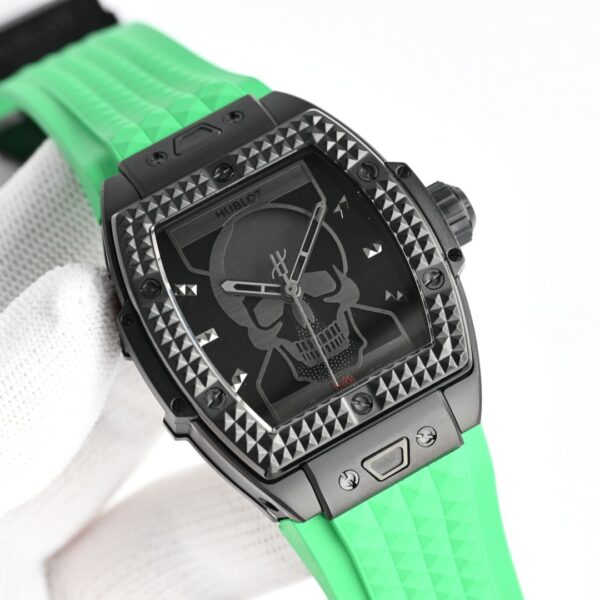 HUBLOT BIG BANG Soul Series Automatic Mechanical Movement Black Dial Ceramic Case Rubber Strap