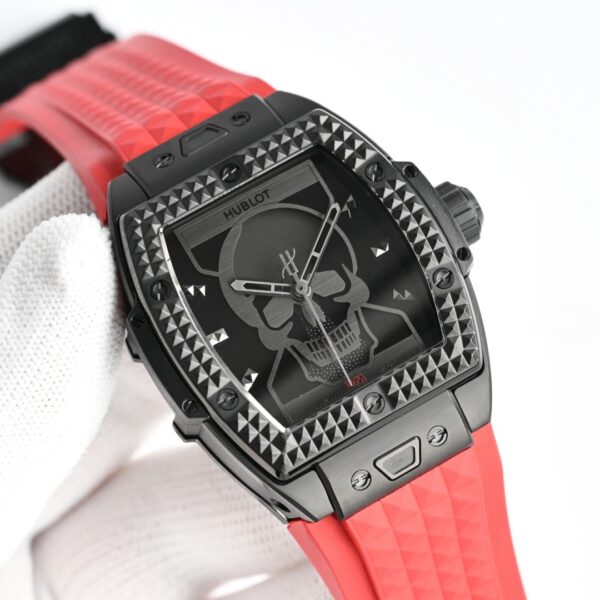 HUBLOT BIG BANG Soul Series Automatic Mechanical Movement Black Dial Ceramic Case Rubber Strap