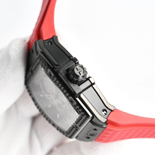 HUBLOT BIG BANG Soul Series Automatic Mechanical Movement Black Dial Ceramic Case Rubber Strap