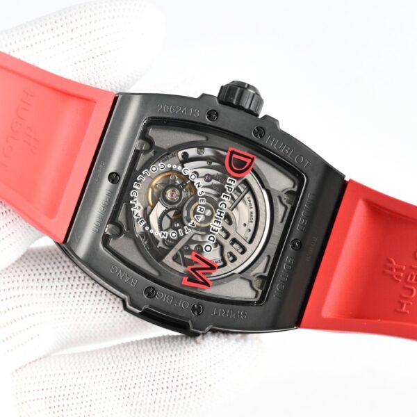 HUBLOT BIG BANG Soul Series Automatic Mechanical Movement Black Dial Ceramic Case Rubber Strap