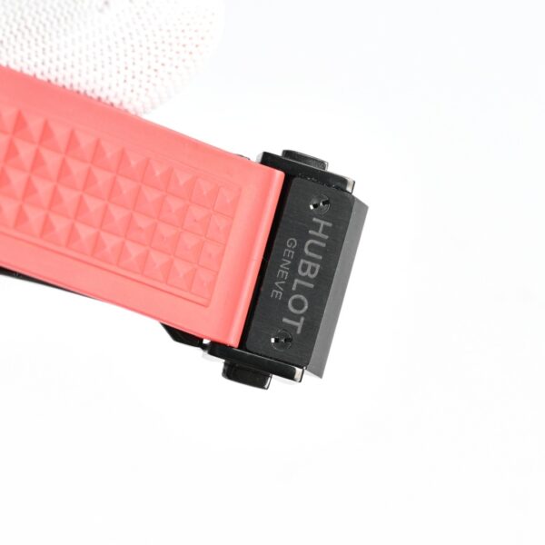 HUBLOT BIG BANG Soul Series Automatic Mechanical Movement Black Dial Ceramic Case Rubber Strap