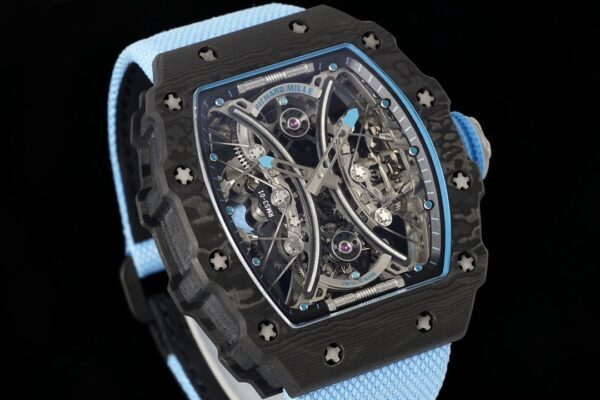 Richard Mille Men's Series Manual Mechanical Movement Richard Mille Limited Edition Hollow Dial