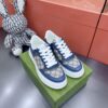 sy_no_A5A30A763E0F3A32E1ABDD23A47EC115_1 Gucci MAC8 GG Canvas & Blue Leather Sneaker