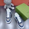 sy_no_A5A30A763E0F3A32E1ABDD23A47EC115_3 Gucci MAC8 GG Canvas & Blue Leather Sneaker