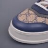 sy_no_A660A1FAAC78816D4F72F9C03FB004A6_5 Gucci MAC8 GG Canvas & Navy Leather Sneaker with Gold Sneaker Charm