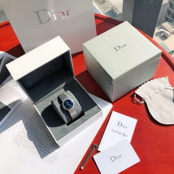 sy_no_A6CDD68C0327A5CC810832A34C1941A6_1 DIOR watch quartz movement stainless steel strap 25mm women's watch 50m waterproof