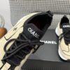 sy_no_A6EAB22A0111CE1F91F5B2B2C004F24F_5 Chanel Suede & Knit Sock-Collar Platform Trainer Beige-Black-Knit
