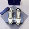 sy_no_A745B74953D5C0D1B847E3EE147D387E_0 Dior White-Olive Green Spliced B27 High-Top Sneaker