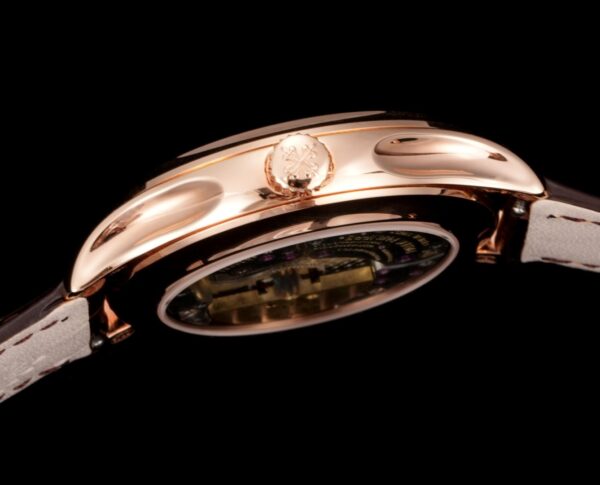 Patek Philippe 39mm Rose Gold Perpetual Calendar Mechanical Men's Watch with Complicated Functions 5327R-001