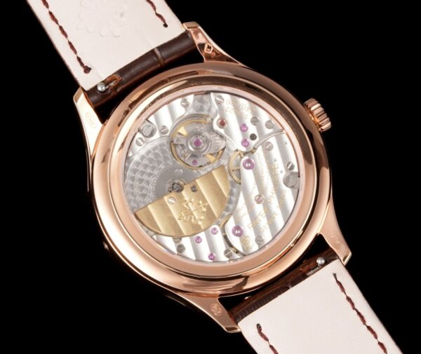 Patek Philippe 39mm Rose Gold Perpetual Calendar Mechanical Men's Watch with Complicated Functions 5327R-001