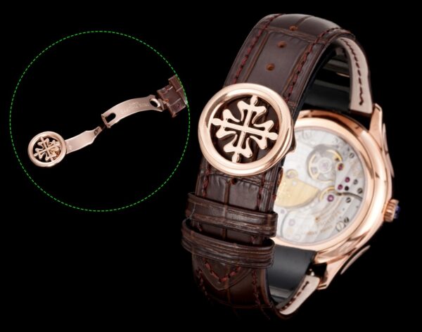 Patek Philippe 39mm Rose Gold Perpetual Calendar Mechanical Men's Watch with Complicated Functions 5327R-001