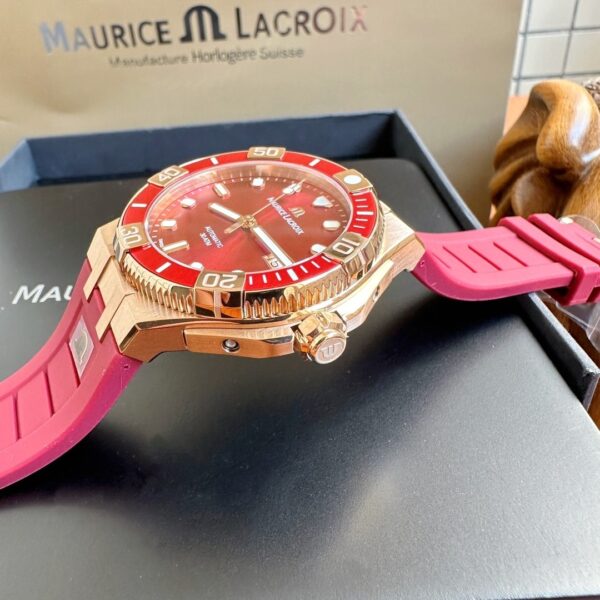 sy_no_A857E61BB87AF4188AC21BA230C08138_6 MAURITE LACROIX Automatic Mechanical Movement Bronze Diving Watch Water Ghost Date Display