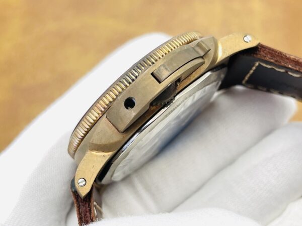 sy_no_A8BF1E729F5F48050ACB3DC8EA9C632A_4 PANERAI SUBMERSIBLE series automatic mechanical movement date display men's watch Swiss watch 47mm coffee colored dial bronze case