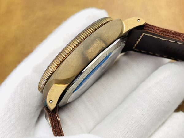 sy_no_A8BF1E729F5F48050ACB3DC8EA9C632A_5 PANERAI SUBMERSIBLE series automatic mechanical movement date display men's watch Swiss watch 47mm coffee colored dial bronze case
