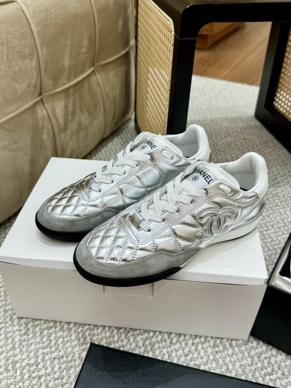 sy_no_A9102A6D3E76492F2E90DDD35AD9BE8F_2 Chanel Quilted Metallic & Suede Retro Trainer Silver-Quilted-Metallic